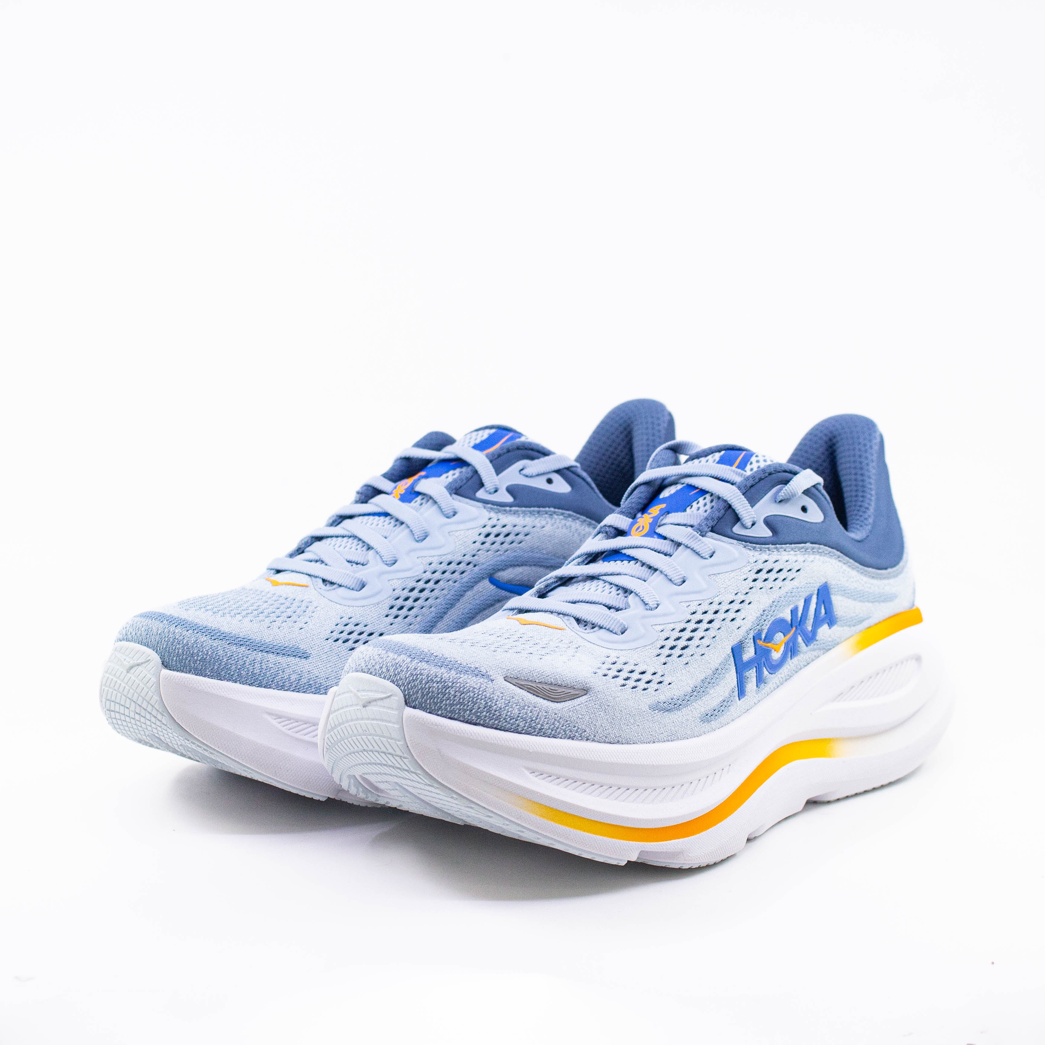 Hoka Bondi 9 (D Standard) Mens Drizzle/Downpour - Frontrunner Colombo